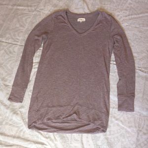 Lou & Grey | Purple Long Sleeve Shirt